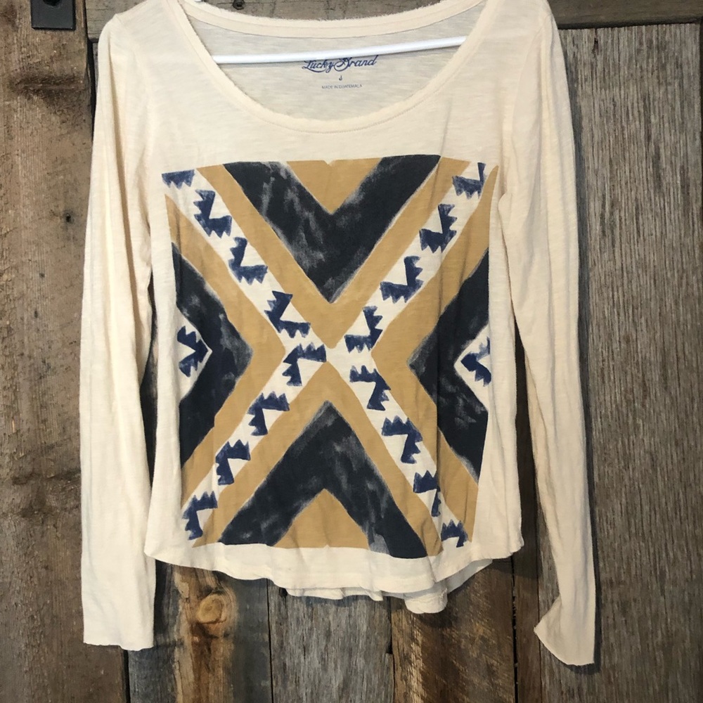 Lucky Brand long sleeve size small